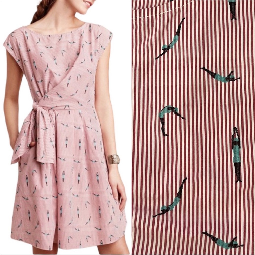 Anthropologie Maeve Bathing Beauty Dress